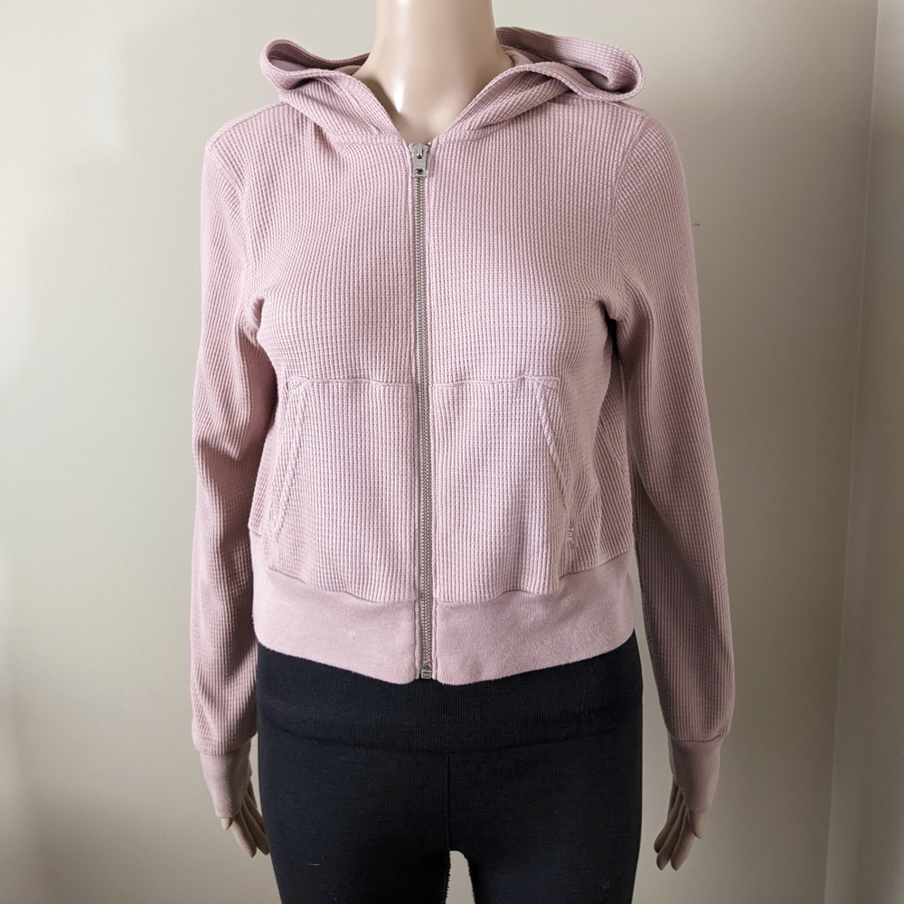 Aritzia TNA Pink Sweater Hoodie, Women's Small